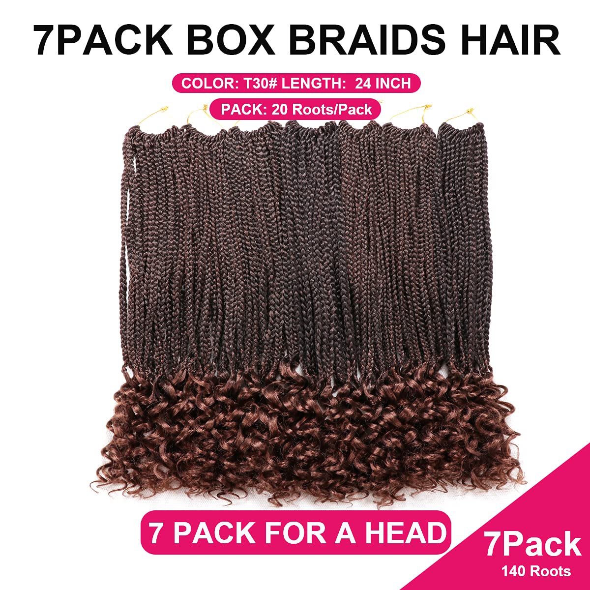 Goddess Box Braid Crochet Hair