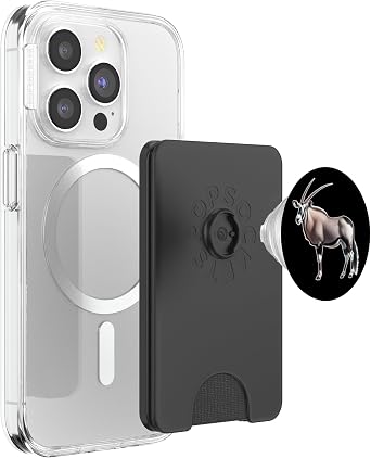Gemsbok Oryx Antelope PopSockets PopWallet for MagSafe