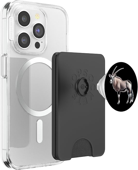 Gemsbok Oryx Antelope PopSockets PopWallet for MagSafe