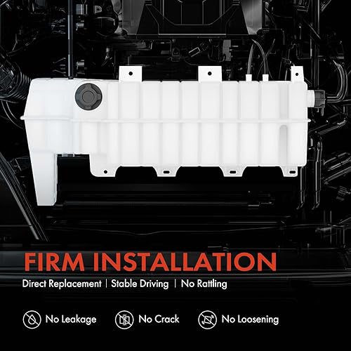 Miniatura 5 de A-Premium Depósito de refrigerante del motor con tapas (2) y sensor compatible con camiones Volvo VHD VNL VNM 2008-2024, Mack CHU CXN CXU 2008-2024,