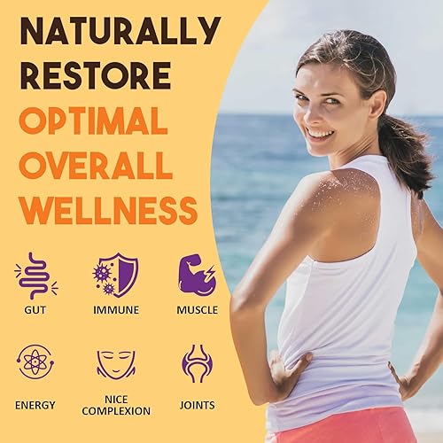 Miniatura 3 de Suplemento en polvo de calostro 5,000 mg, calostro bovino alimentado con pasto con prebióticos, probióticos, lactoferrina y PRP, 30 porciones