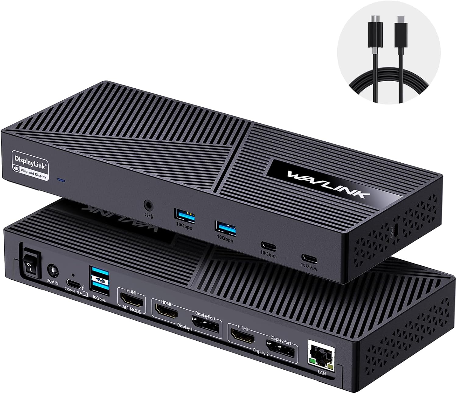 Wavlink USB-C Docking Station with Triple Monitor Nigeria Ubuy