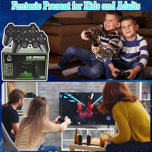 Miniatura 6 de Consola de juegos retro inalámbrica Retro Game Stick incorporado más de 20000 juegos clásicos 4K salida HDMI Plug and Play Videojuegos para TV, con