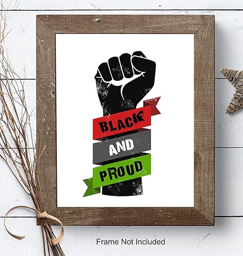 Miniatura 8 de African American Wall Art - Black Art - African American Flag - Black Lives Matter Sign Poster - BLM Pride - BLM Culture - Civil Rights Afro Wall