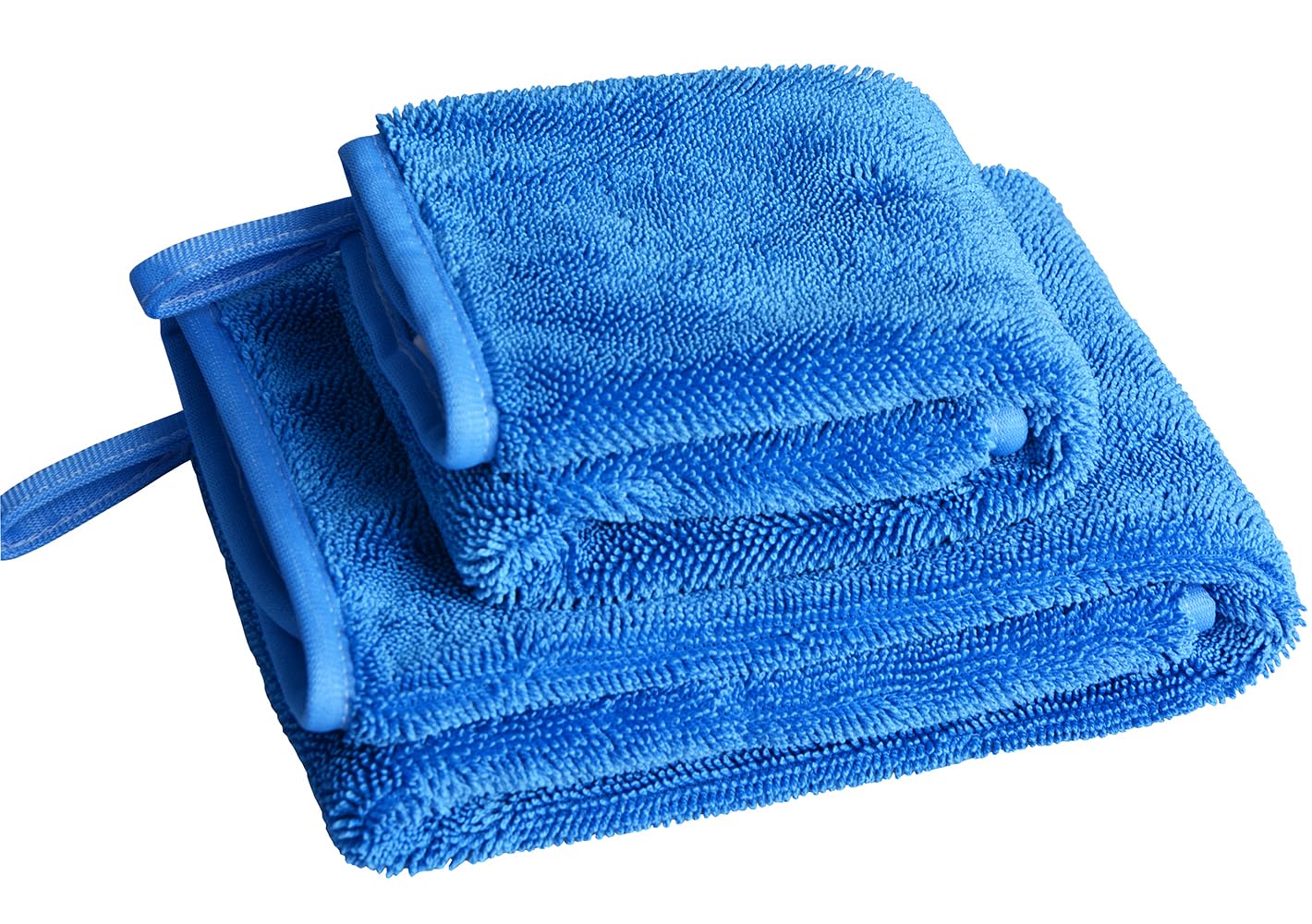 MAYOUTH Car Drying Towel Super Absorbent Microfibre Car Cleaning Cloths 600gsm Twisted loop Scratch-Free for Washing Auto Detailing Motorcycles Polishing Window Glass Lint Free 30x40+40x60cm