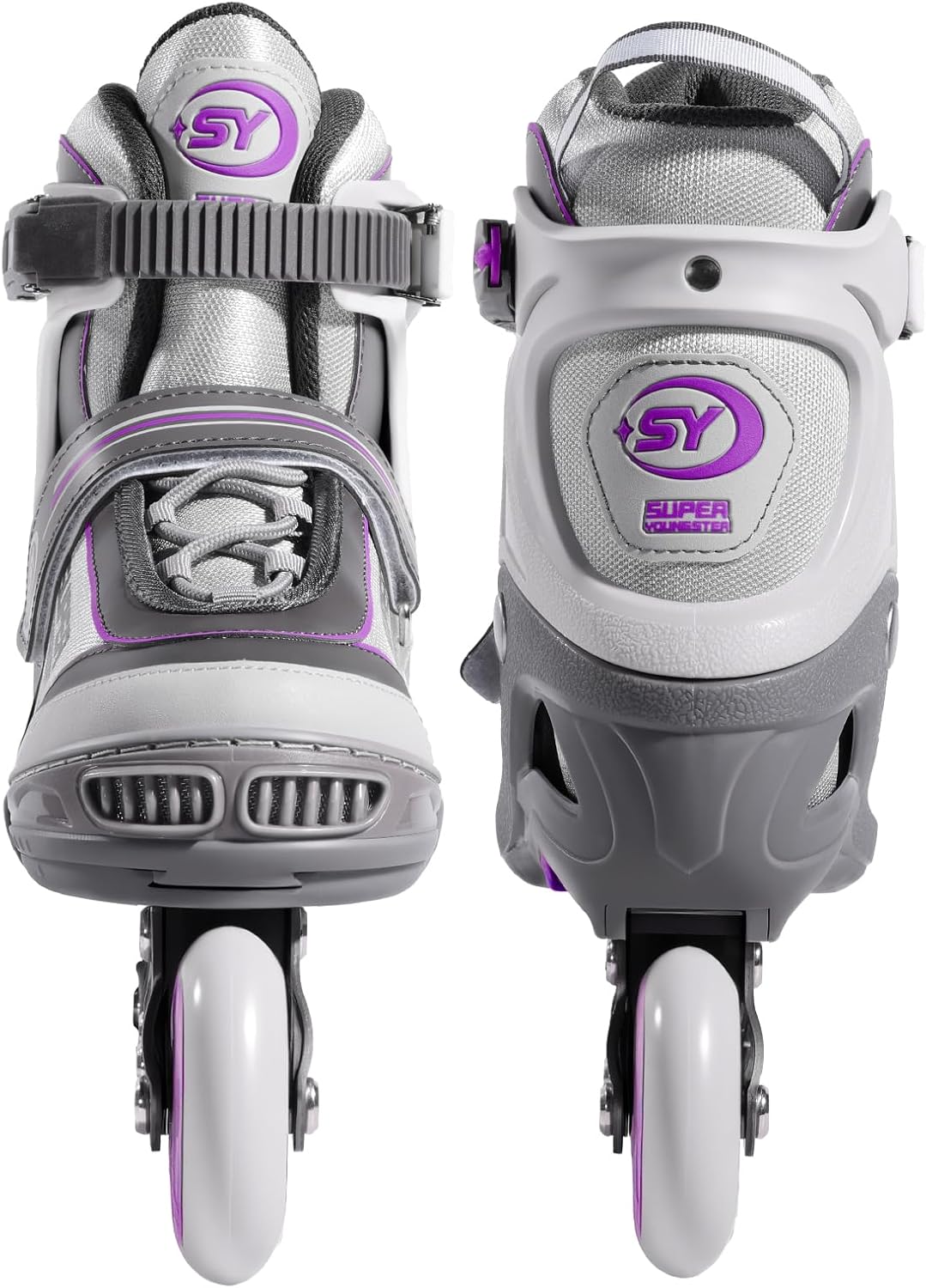 Women's Large Adjustable Inline Skate, Roller Skates Blades for Female Adults