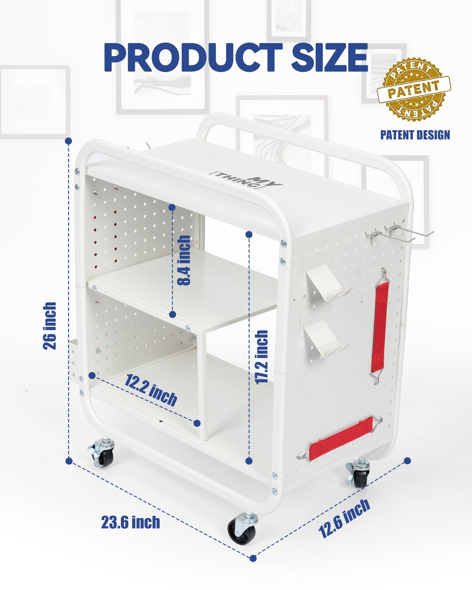 Snapklik.com : Mythinglogic Gaming Station Organizer, Metal Game ...