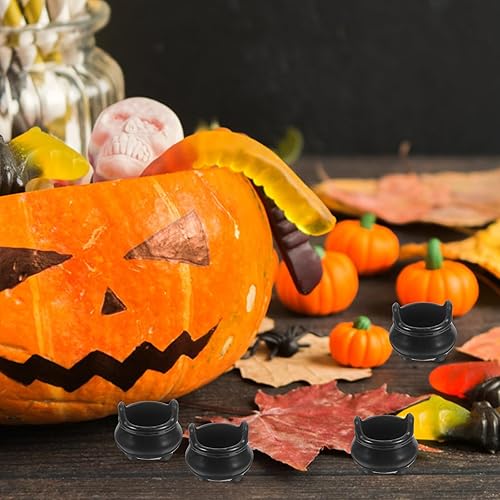 Miniatura 6 de TOYANDONA 24pcs Micro Paisaje Muñeca Decoración Casa Mini Dollhouse Mini Caldero Micro Set Miniatura Muebles de Casa de Muñecas Mini Caldero Tazas