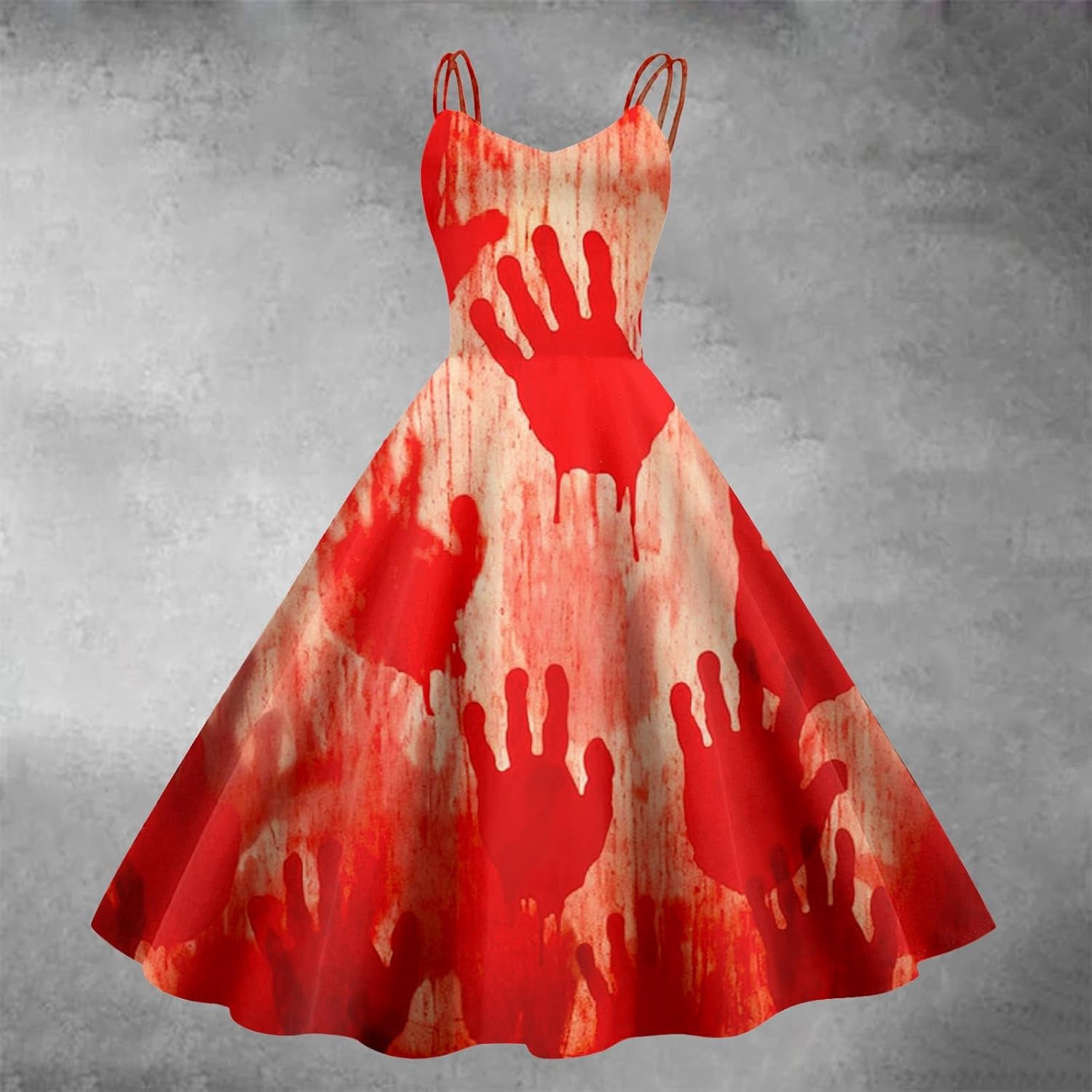 Halloween Kleid Zombie Braut - Blutiges Mittelalter Kostüm Damen