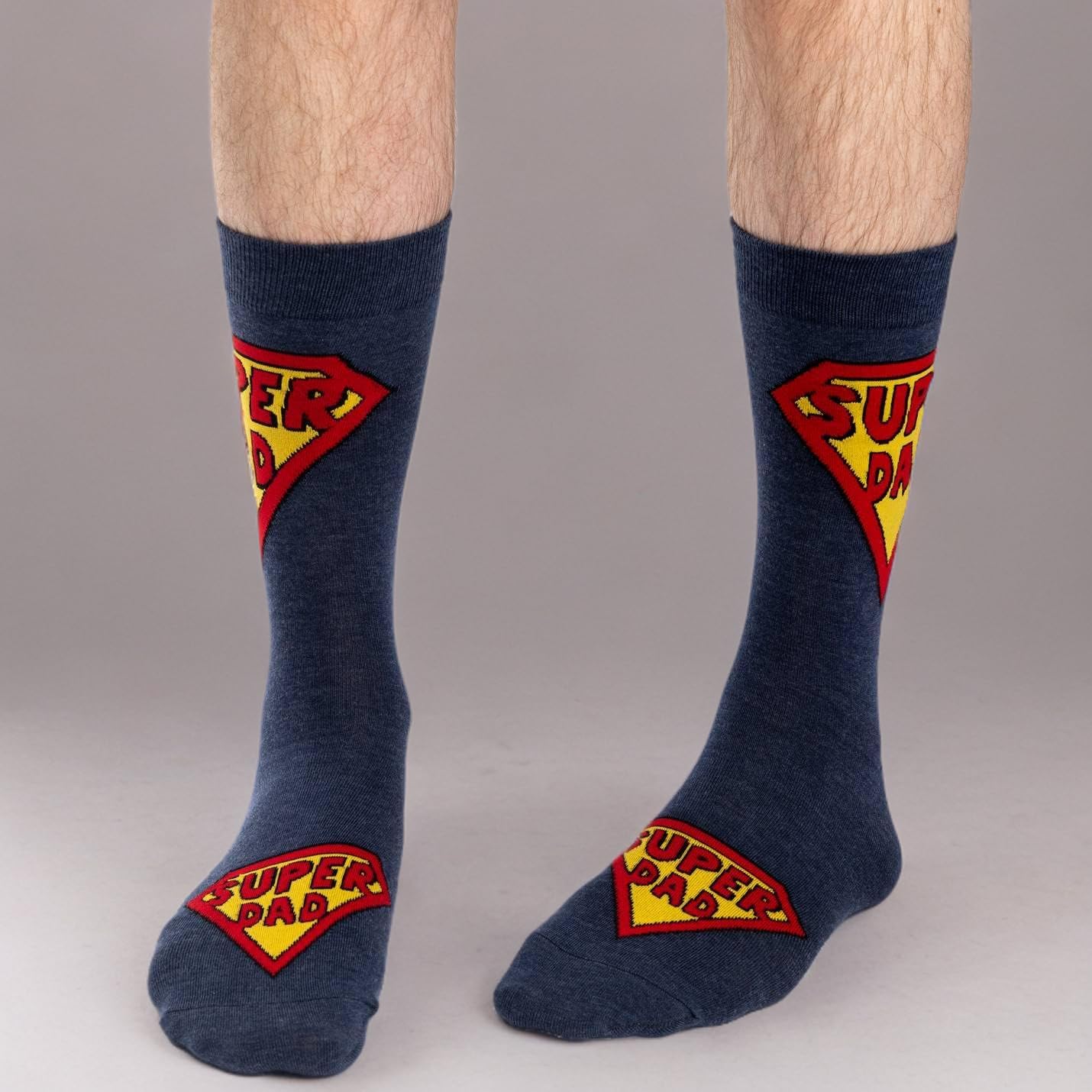 Good Luck Sock Men's Super Dad & Father's Day Socks, Big & Tall, Shoe Size 13-17 - Image 3