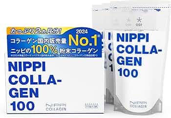Amazon.co.jp: Nippi Collagen 100 (3.3 oz (110 g) x 3) *For repeat