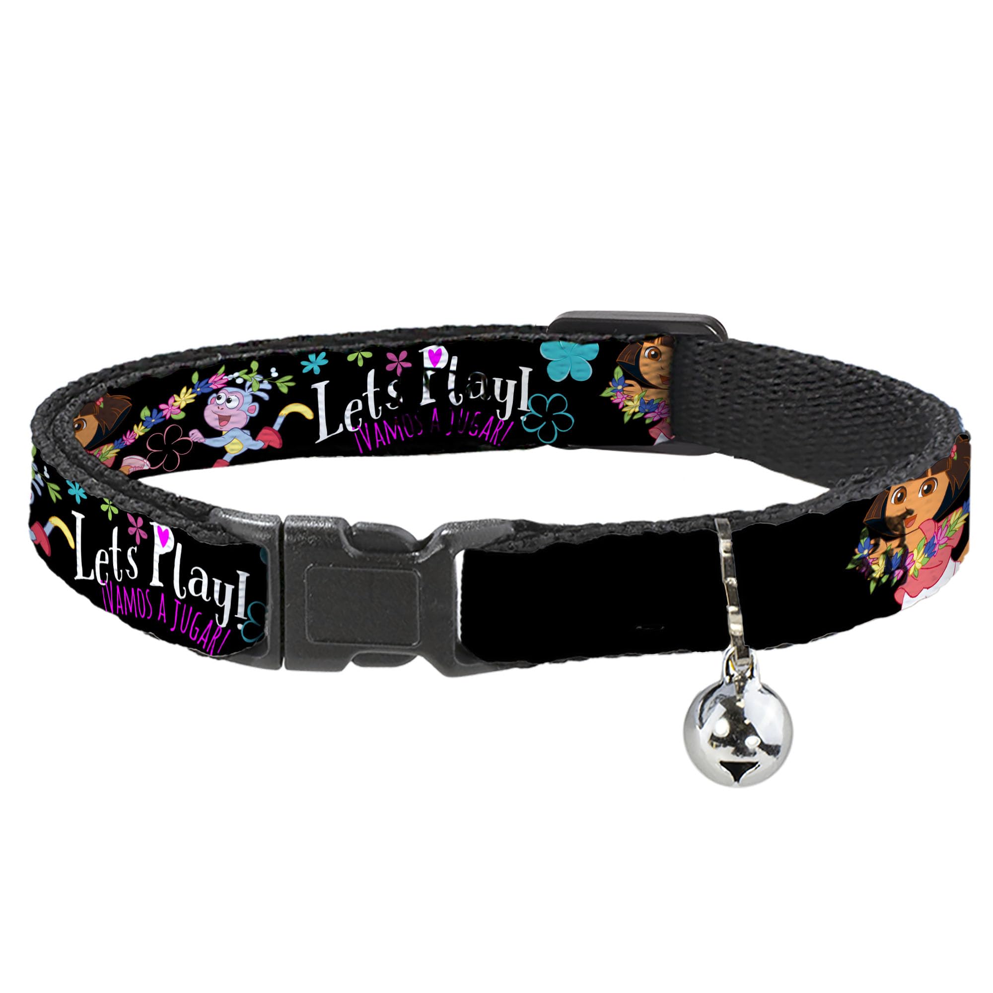 Collar para Gato Ajustable para Juegos en Casa Diseño Vamos A Jugar