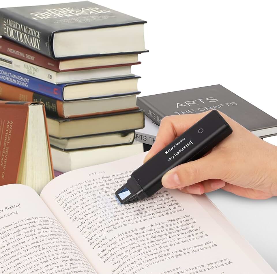VYU Marcador digital iMark, caneta scanner inteligente AI, digitalização ChatGPT-4o, dispositivo de digitalização digital OCR, exportação AirDrop, para iOS/Android, melhor presente para estudantes e