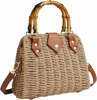 Handmade Straw Crossbody Bag: Chic Woven Rattan for Boho Summer Style - Related Product | Camping Gear