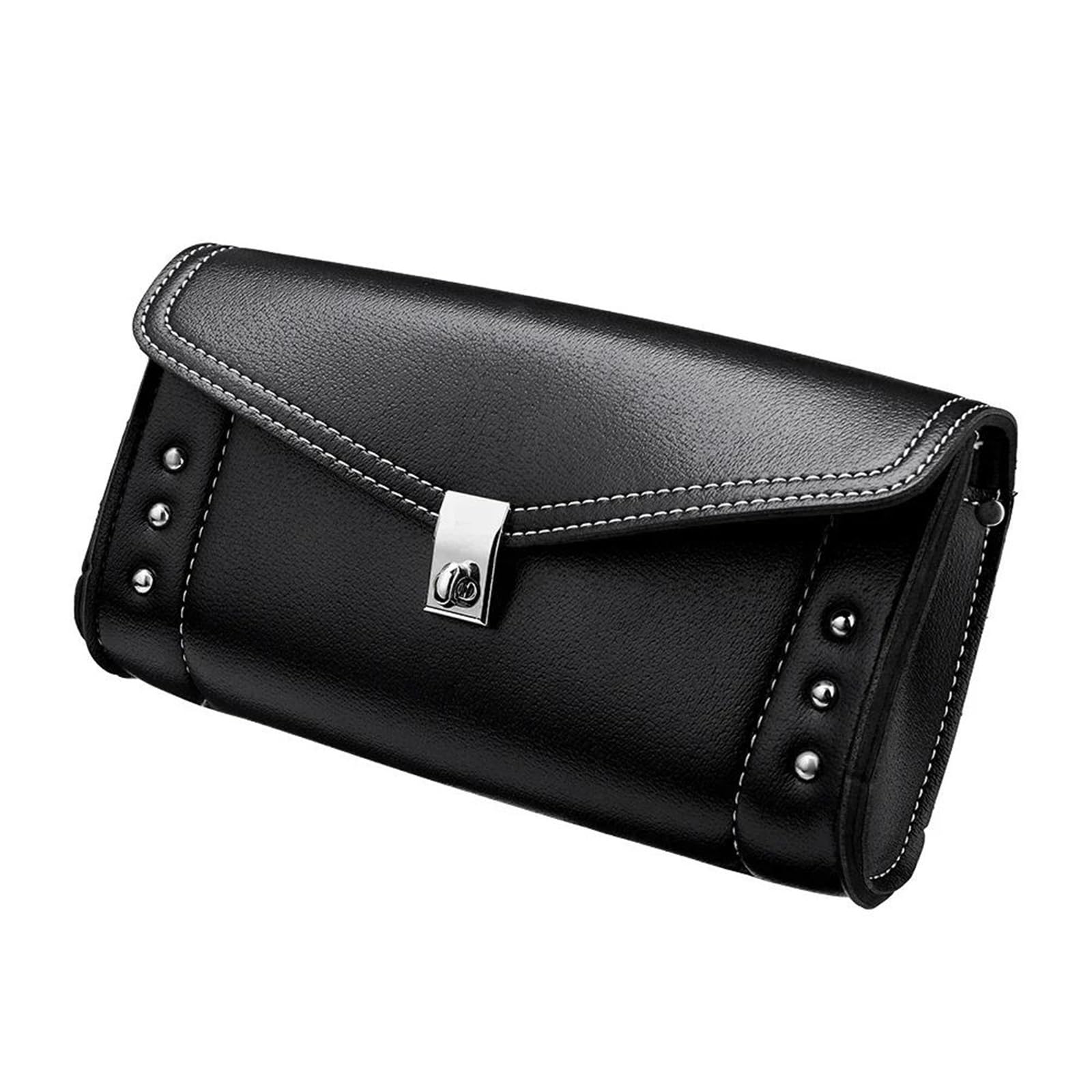 Motorradzubehör Motorrad Leder Windschutzscheibe Tasche Besetzt Beutel Für Heritage Classic 114 FLHCS Klassische FLHC 2018-2021