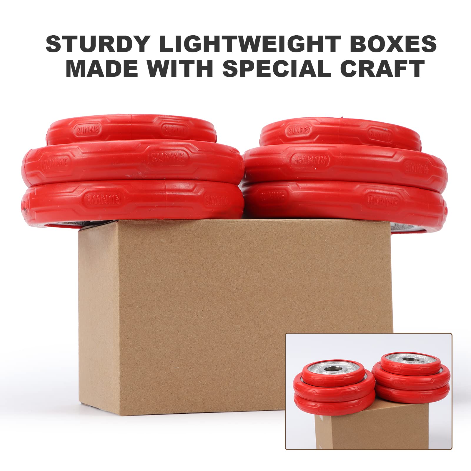 CRUGLA 40 Packs Shipping Boxes 6x4x4, Cardboard Boxes for Small Business Corrugated Mailing Box Bulk for Packaging - Image 4