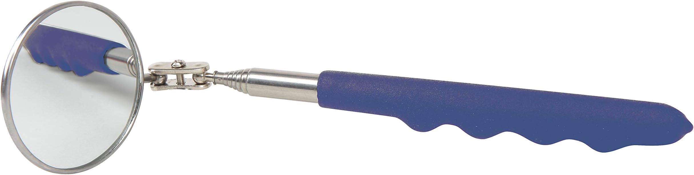 WORKPRO W113006 Telescoping Inspection Mirror, 2 inch Diameter, Extends 28 inches, (1 Pack)
