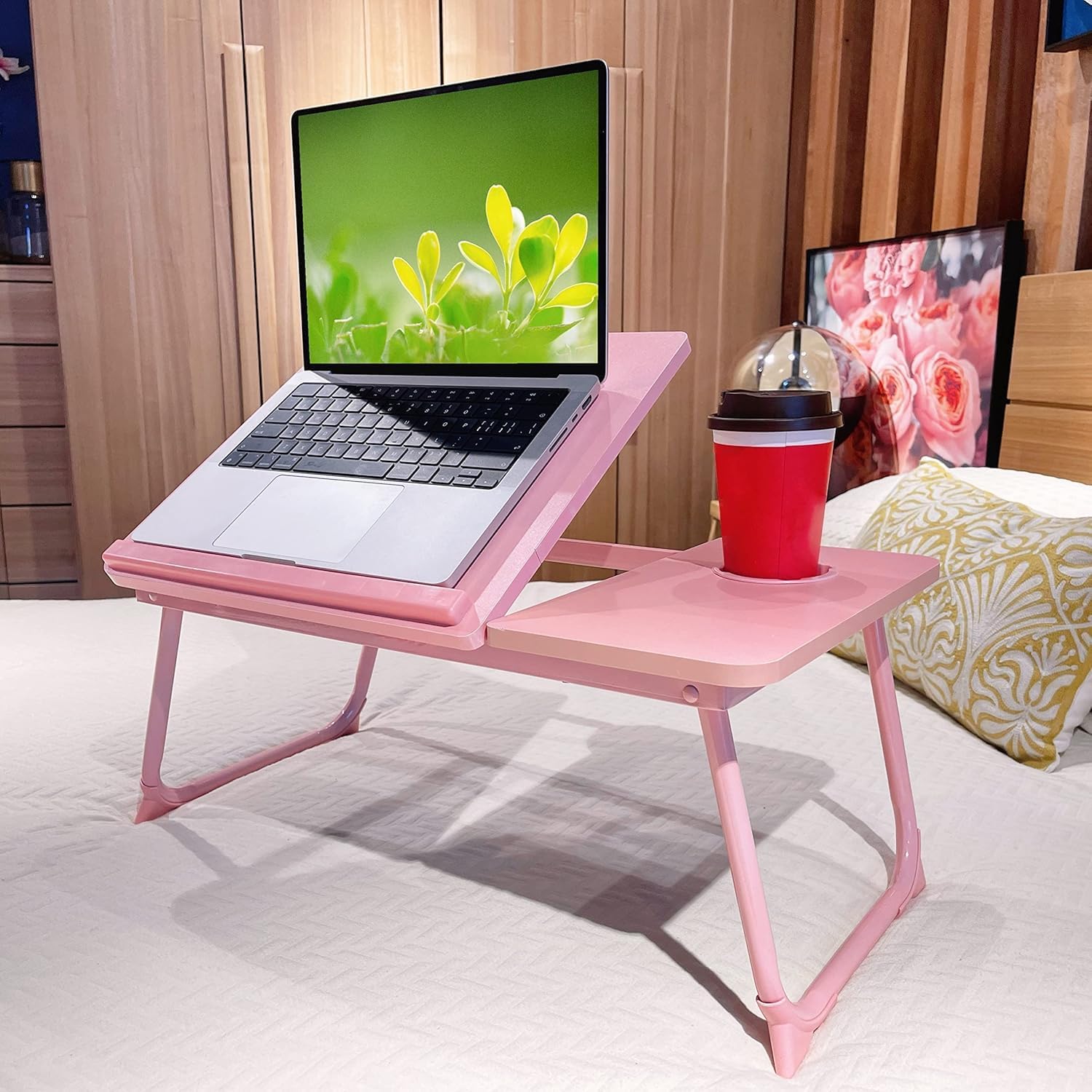 Amazon.com: Laptop Desk for Bed Couch,Lap Desk for Laptop,Portable ...