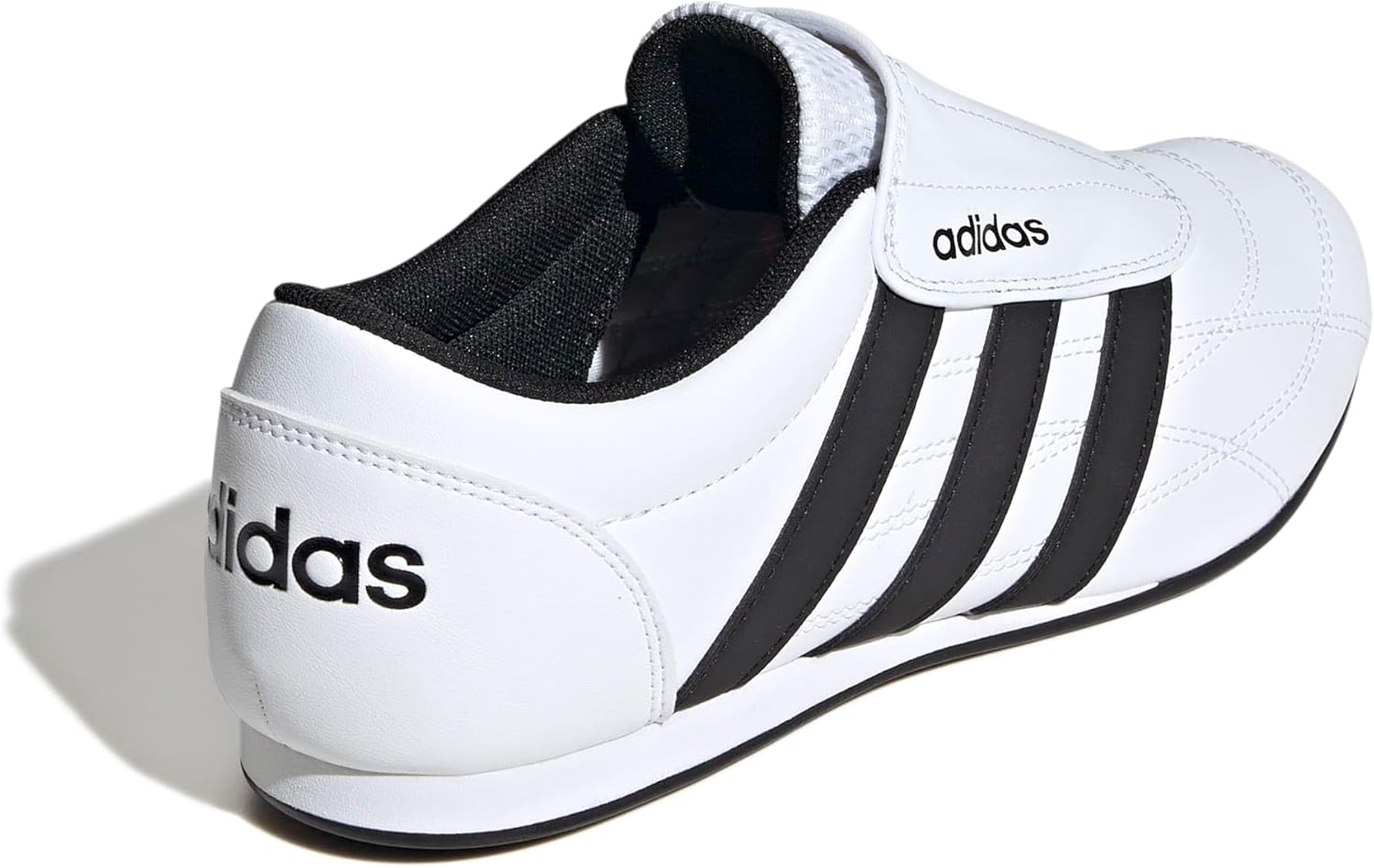 adidas Womens Tekwen Slip On Sneakers Shoes Casual - White