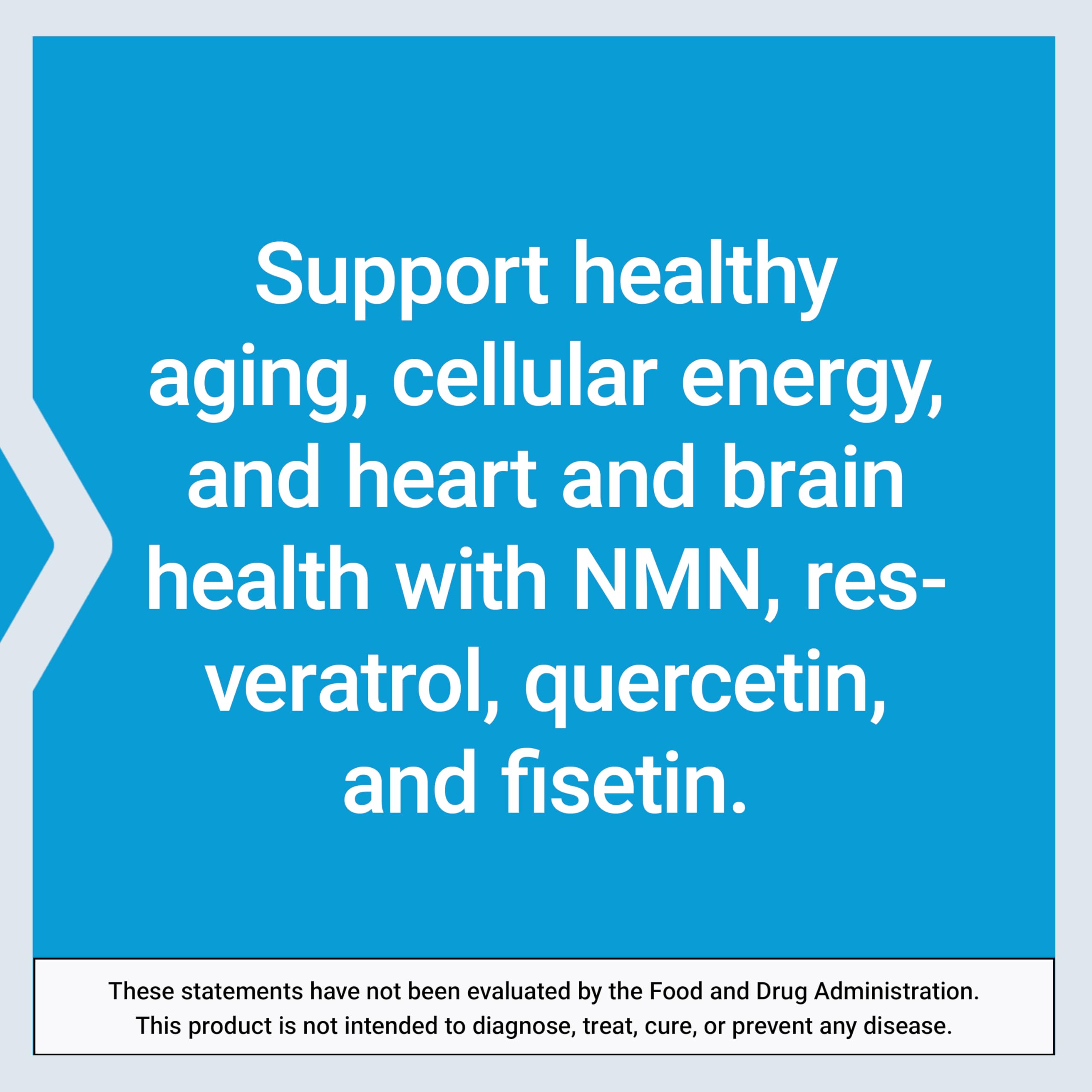 Life Extension NMN with Resveratrol Elite, NAD Precursor, 30 Veg Caps — Amazon image 6