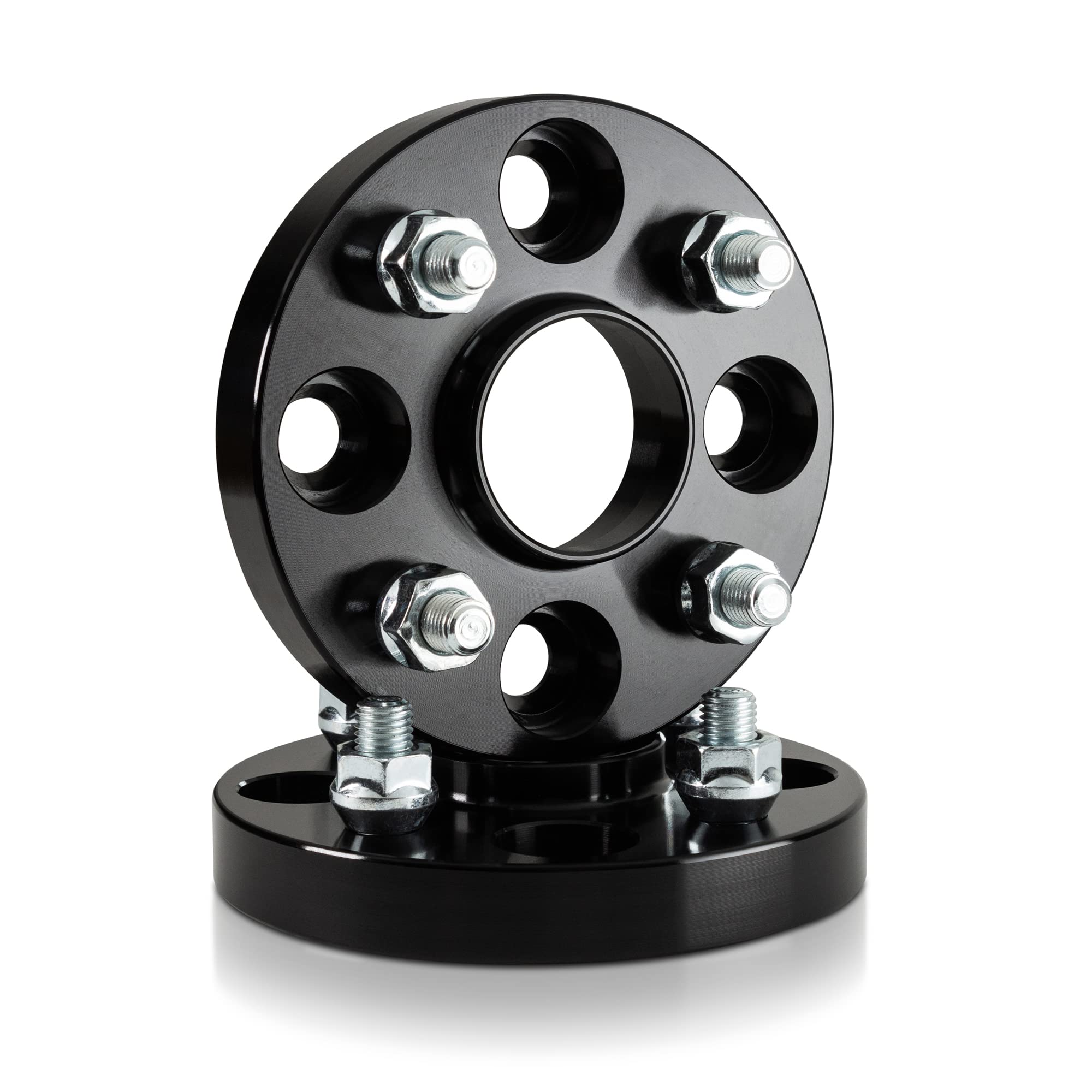 Photo 1 of Customadeonly 20mm Hubcentric Black Wheel Spacers 4x100 Compatible for 124 Spider Escort Rio Sephia Spectra Miata mx-5 Protégé iA iQ xA xB Celica Corolla Echo Mr2 Mr-s (2pcs 54.1mm M12x1.5) Black 20mm (2pc)