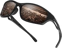 Vista 1 de Duduma Gafas de sol deportivas polarizadas para hombres y mujeres, para correr, ciclismo, pesca, golf, conducción, gafas de sol Tr90