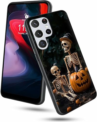 Miniatura 238 de Funda protectora para Samsung Galaxy A13 5G/A04S para Samsung Galaxy A13 5G/A04S, funda de silicona TPU suave con calavera de rosa, diseño elegante