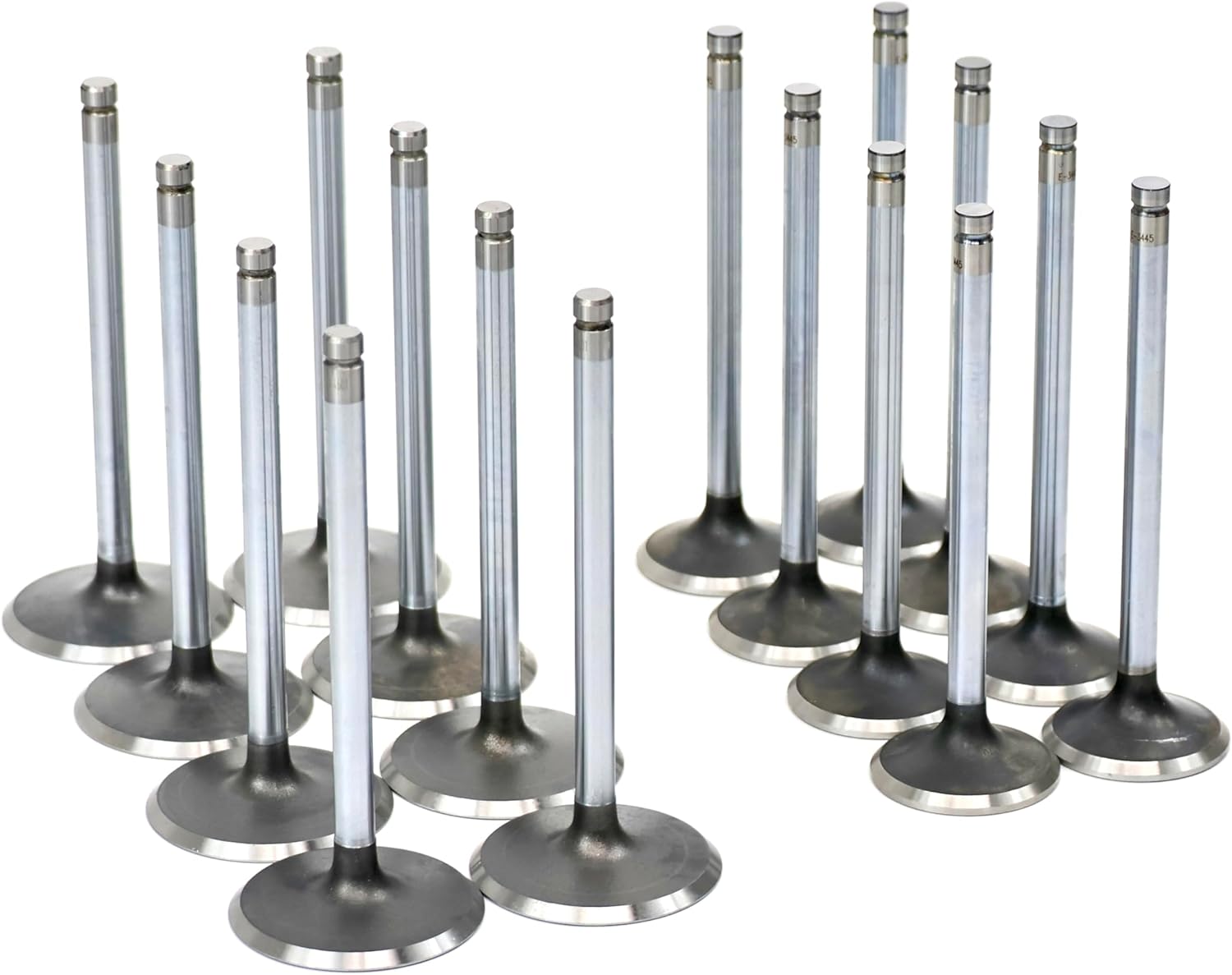 Michigan Motorsports Stock Replacement 2.00"/1.55" LS Valve Set for LS1 LS2 LS6 LQ4 LQ9 LC9 LMG Cathedral Port 243 799 317 241 853 806 Heads