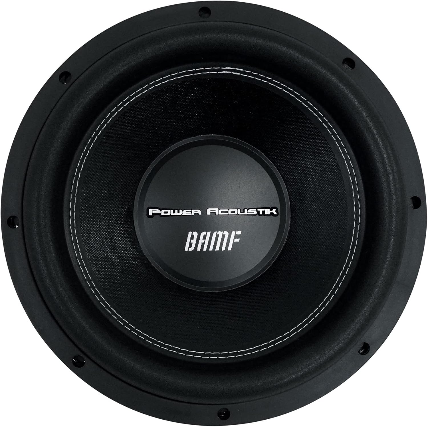 Power Acoustik BAMF-124 BAMF Series Subwoofer (12", 3,500 Watts max, Dual 4Ω), Black