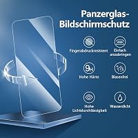 NEW'C iPhone 16e (6,1") Edzett Üveg Kijelzővédő - 3 db-os Csomag, 9H Keménység, Karcálló, Buborékmentes, Ultra Átlátszó, 0,33 mm 4