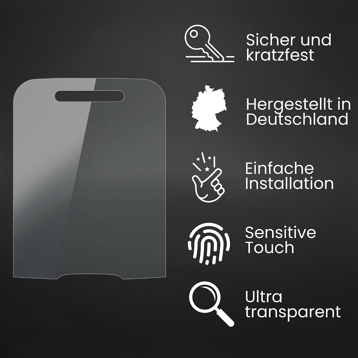 Bruni Screen Protector compatible with Samsung E1050 Protector Film, crystal clear Protective Film (2X)