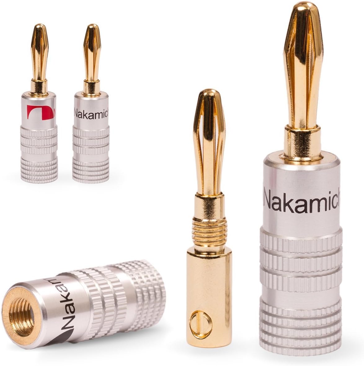 cavo per altoparlanti con banane