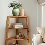 Quoowiit Vase en céramique rustique ferme, Vase de fleurs vert décontractionné pour décoration maison, Vases décoratifs Boho pour décorations de table de pièce centrale, Vass pour salon Cuisine Entrée manteau plateau Decor