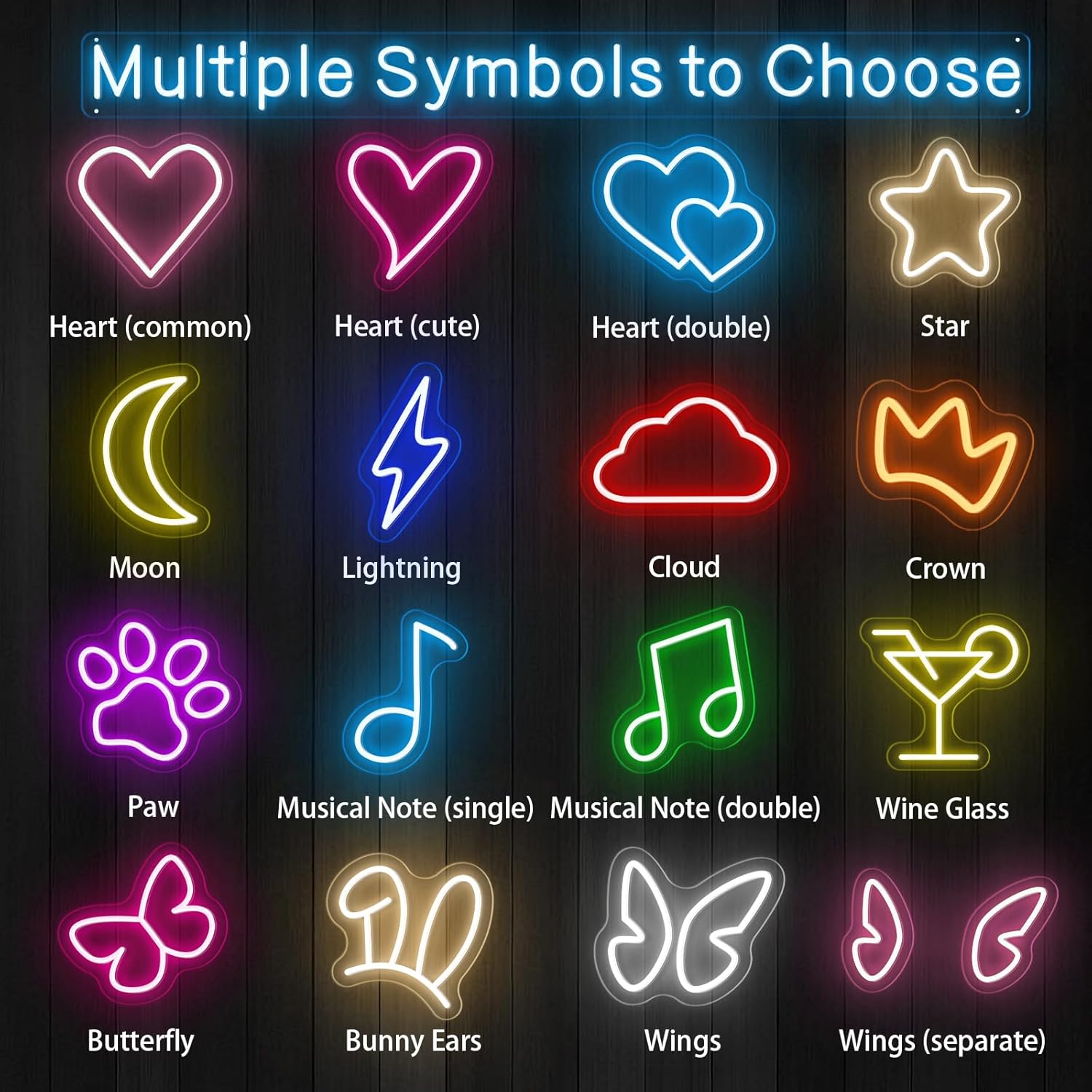 Custom Neon Signs, Personalized LED Neon Lights Name Sign Customizable for Wall Decor Kids Room Wedding Birthday Party Bedroom Bar Shop Business Logo Christmas Gift - Image 7