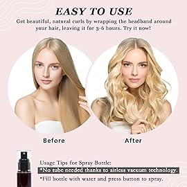 ZILAMPU Heatless Curls Overnight for Long Hair, Heatless Hair Curlers to Sleep In Overnight Curls, 70 Soft Velvet No Heat Hair Curlers Set for Women