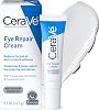 Crema para Contorno de Ojos CeraVe Eye Repair, para Ojeras y Bolsas, 0.5 oz | Cuidado de la Piel, Crema para Ojos, Ácido Hialurónico, Niacinamida, Complejo Botánico Marino, Libre de Aceite, Probada por Oftalmólogos, Hidratante de Uso Diario 0.5 Onzas (Paquete de 1) 1