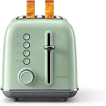 Cozy Greenish 2-Slice Toaster