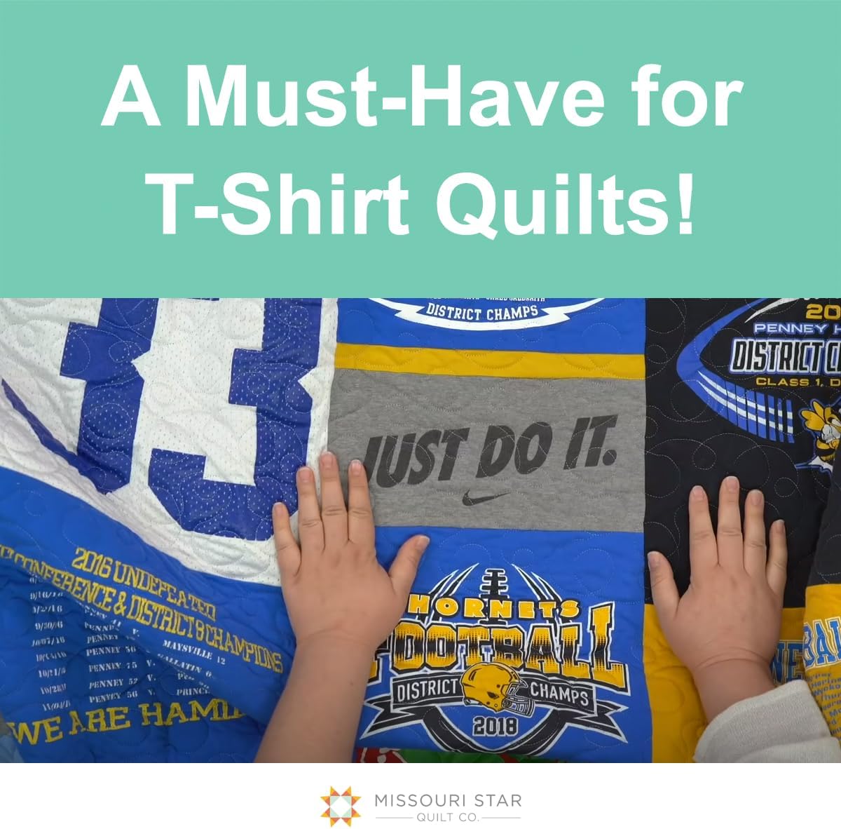 Missouri Star Fusible Interfacing Sheets, 42 Pack - Medium Weight Iron On Interfacing for Quilt Making and Sewing Projects - 14” Fabric Stabilizer Squares