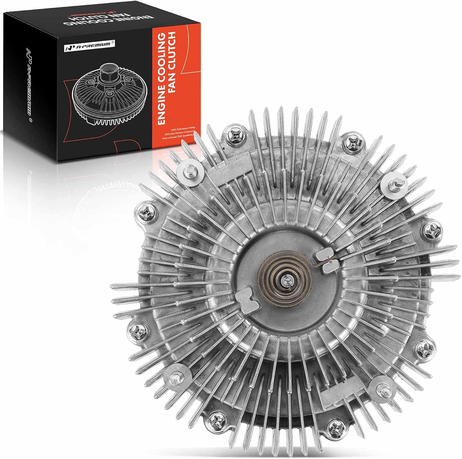 A-Premium Engine Cooling Fan Clutch Compatible with Toyota 4Runner 1988-1995, Land Cruiser 1975-1992, Pickup 1988-1995, T100 1993-1994 & Isuzu Rodeo 1993-1994, Trooper, 3.0L 3.2L 3.4L 4.0L 4.2L