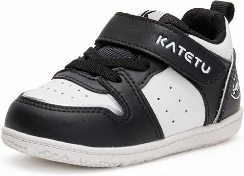 KATETU Baby Sneakers Boys Girls Toddler Wide Toe Box Shoes N