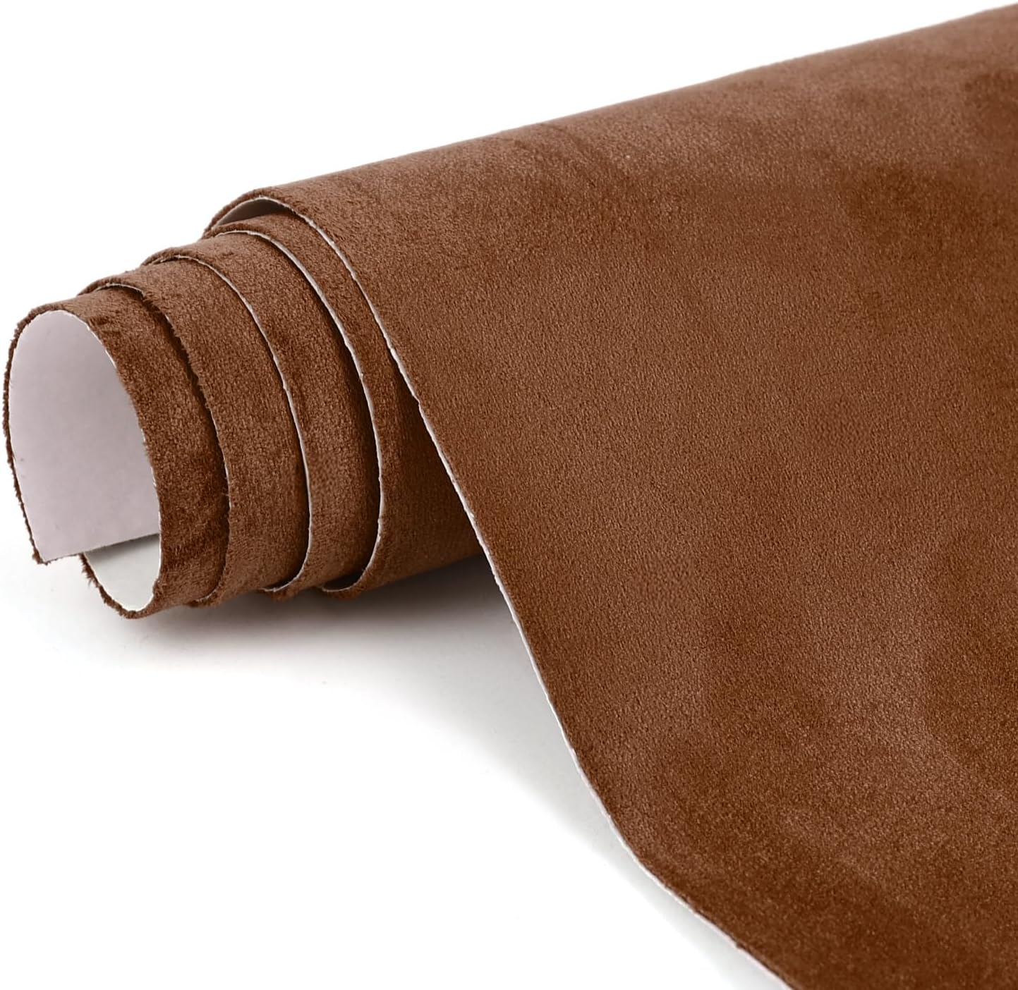 Premium Black Suede Fabric Wrap - 30x60 inch Suede Wrap for Car Interior - Self-Adhesive Microfiber and Synthetic Leather, Stretchable Interior Film for Car and Home Decor