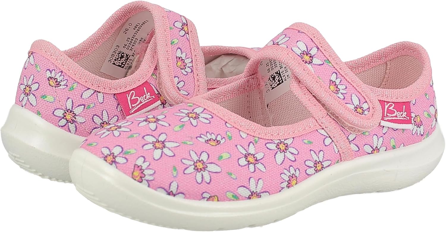 Beck Girls' Flower Power 3093 Slippers