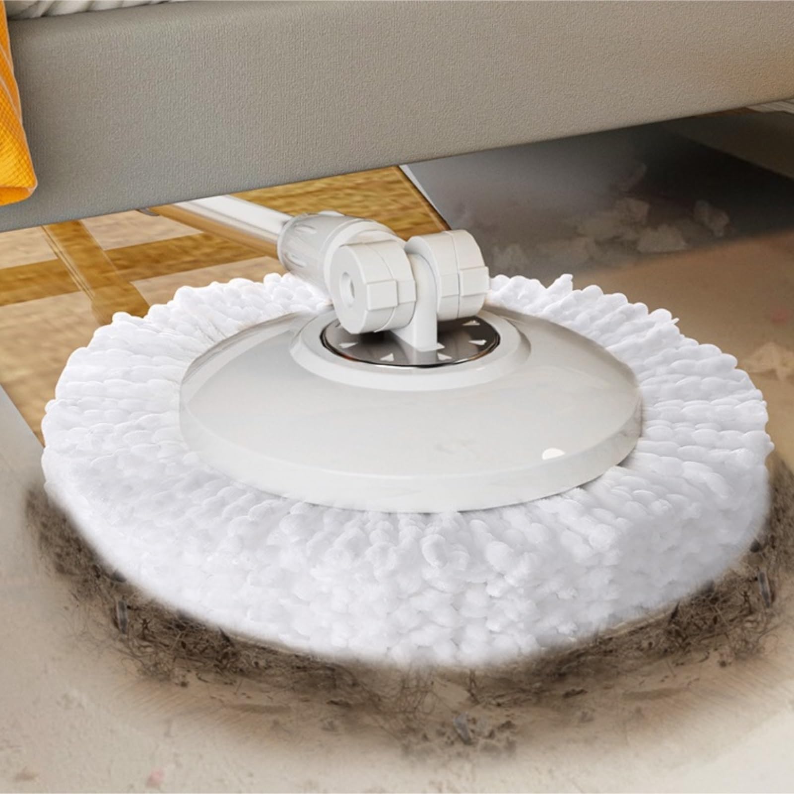 Mop Podłogowy Mop Do Czyszczenia Podłóg Zmywalna Podkładka Idealna Do Czyszczenia Podłóg Drewnianych, Laminowanych I Płytek Z 4 Ściereczkami Mop do Czyszczenia