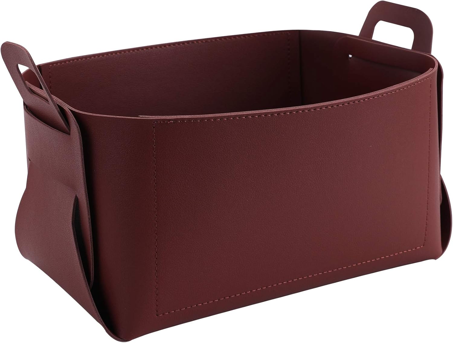 KINIVA Gift Baskets for Present-Valet Tray Organizer – Leather Dresser Organizer…