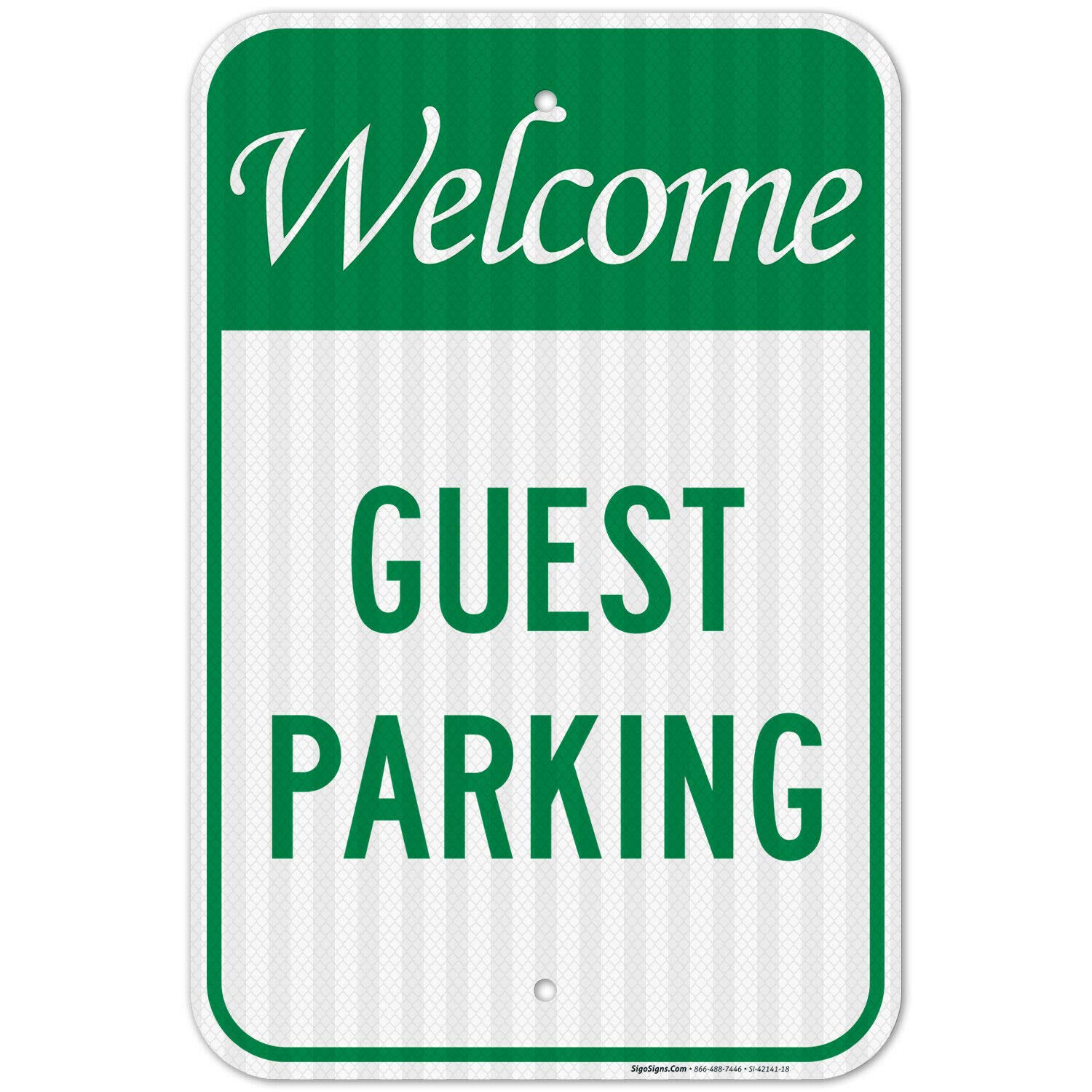 Bcts Sign#P1285 Guest Parking Only Sign Funny Metal Sign Outdoor Metal Sign Plaque 12X16 Inches