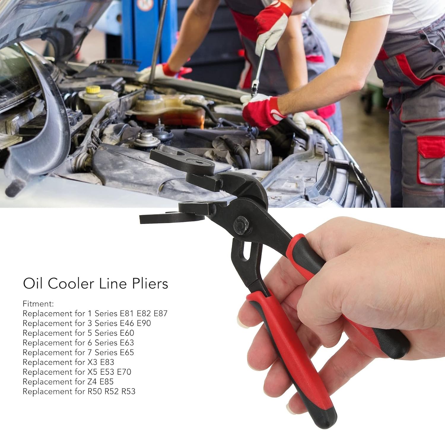 Automobile Hose Remover Pliers, Oil Cooler Line Plier for 1 Series E81 E82 E87