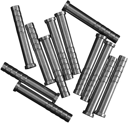 Inserto de flecha de 100 granos para flechas de identificación .244  244 insertos de flecha  Paquete de 12