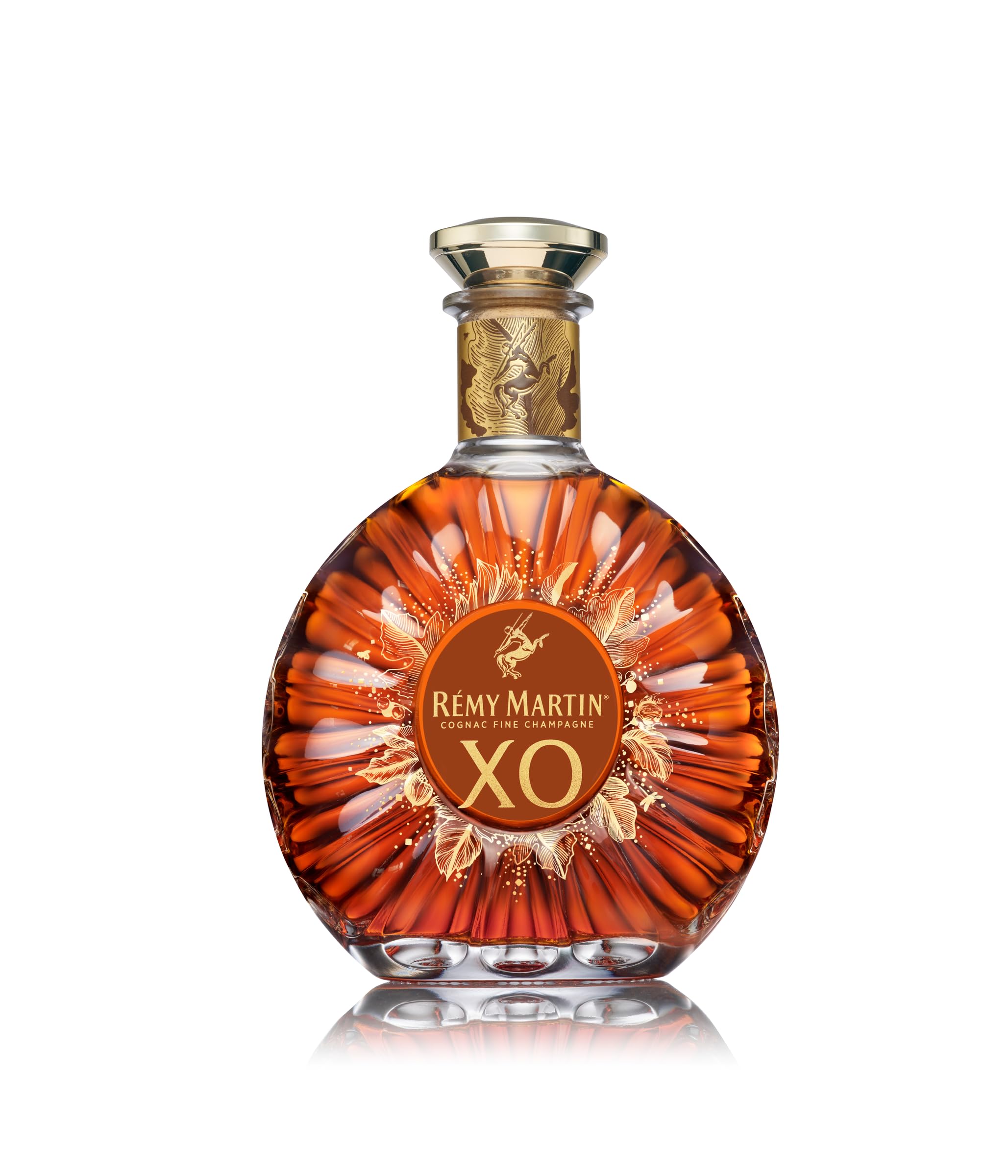Rémy Martin XO 70cl Premium Pack - Cognac Fine Champagne. Note di Frutta Candita, Spezie e Cacao. 40% Vol.; Idea Regalo Esclusiva