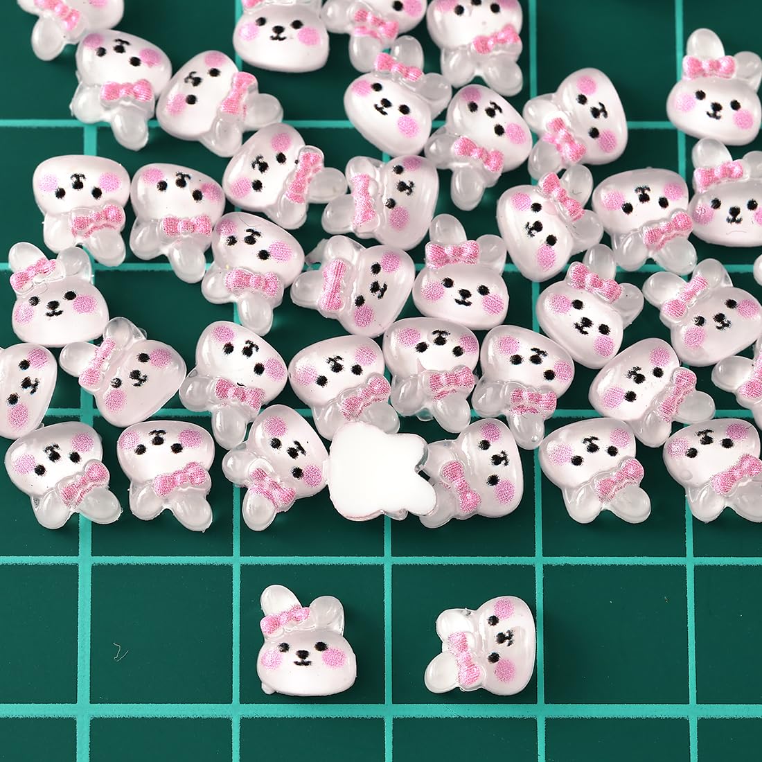 3dネイルパーツ うさぎ いちご リボン ネイルパーツ 3dネイルパーツ うさぎ いちご リボン ネイルパーツ