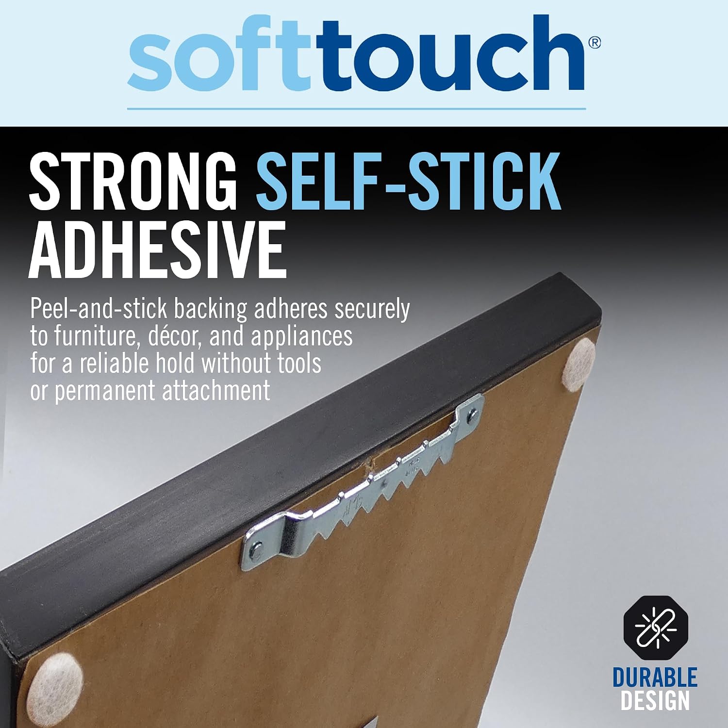 SoftTouch 3/8" Round Mini Self-Stick Furniture Slider Felt Pads for Hard Surfaces, Noise-Reducing Adhesive Furniture Moving Pads for Beds, Sofas, Dressers, 84-Count, Beige image 5